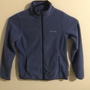 Columbia Fleece Blue Zip Jacket S